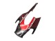 2008-2011 Honda CBR1000RR Motorcycle Fairing - Glossy Black Red Flame