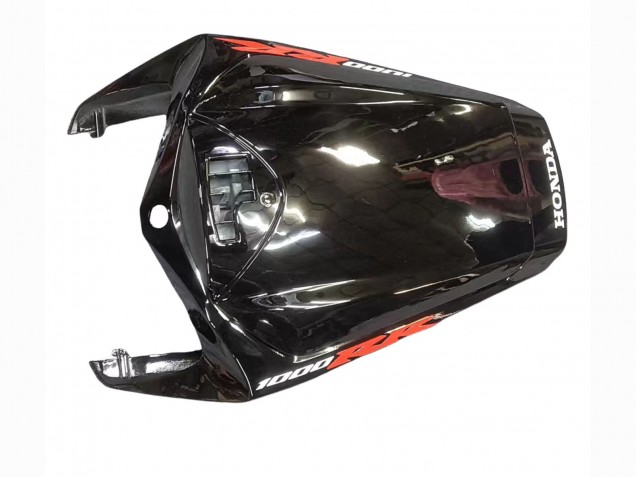 2008-2011 Honda CBR1000RR Motorcycle Fairing - Glossy Black Red Flame