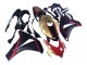2008-2011 Honda CBR1000RR Motorcycle Fairings - Gold Red Glossy Black