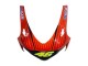2008-2011 Honda CBR1000RR Motorcycle Fairings - Green Orange Glossy Black Rossi Michelin 46