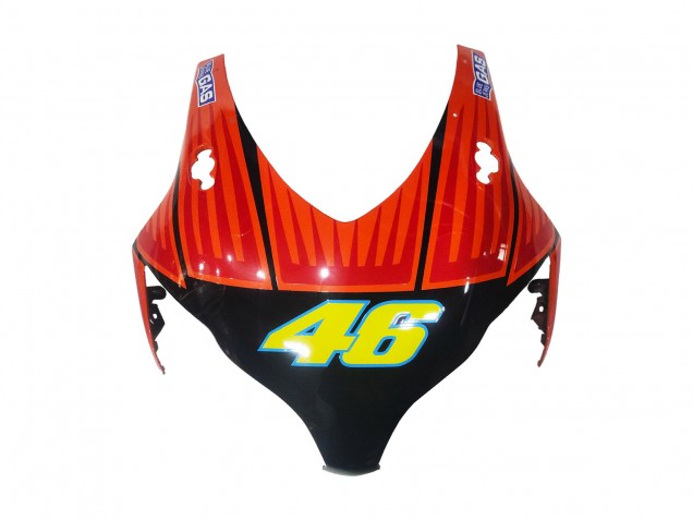 2008-2011 Honda CBR1000RR Motorcycle Fairings - Green Orange Glossy Black Rossi Michelin 46