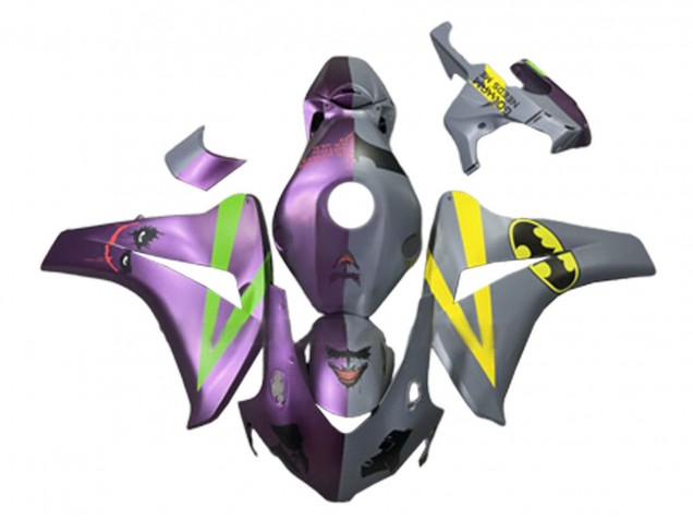 2008-2011 Honda CBR1000RR Motorcycle Fairings - Purple Green Grey Yellow