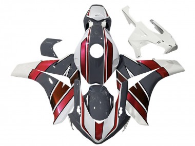 2008-2011 Honda CBR1000RR Motorcycle Fairings - White Red Grey