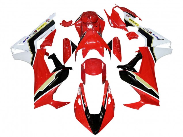 2017-2023 Honda CBR1000RR Bike Fairings - White Red Black