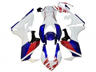 2017-2023 Honda CBR1000RR Motorcycle Fairing - White Red Blue