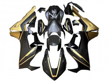 2017-2023 Honda CBR1000RR Motorcycle Fairing - Gold Matte Black