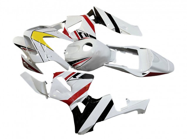 2003-2004 Honda CBR600RR Motorcycle Fairings - White Red Yellow Black