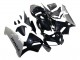 2005-2006 Honda CBR600RR Motorcycle Fairing - Black Silver