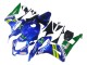 2007-2008 Honda CBR600RR Motorcycle Fairings - Blue Green MoviStar Castrol