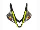 2007-2008 Honda CBR600RR Motorcycle Fairings - Grey Fluorescent Yellow Shark