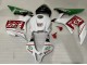 2007-2008 Honda CBR600RR Motorcycle Fairings - White Green Red Castrol