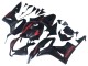 2007-2008 Honda CBR600RR Motorcycle Fairings - Matte Black Red