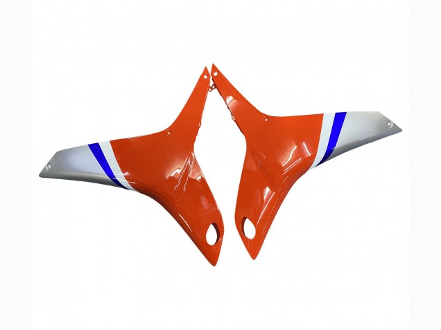 2007-2008 Honda CBR600RR Motorcycle Fairings - Silver Blue Red HRC