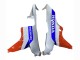 2007-2008 Honda CBR600RR Motorcycle Fairings - Silver Blue Red HRC