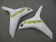 2007-2008 Honda CBR600RR Motorcycle Fairings - White Green Yellow Glossy Black Hannspree
