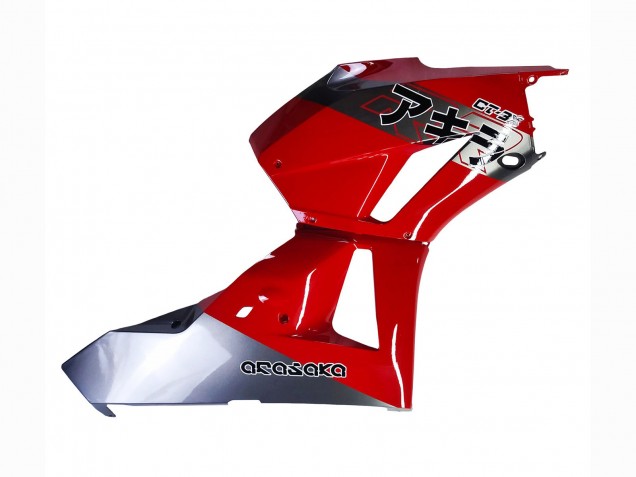 2013-2023 Honda CBR600RR Motorcycle Fairings - Silver Red