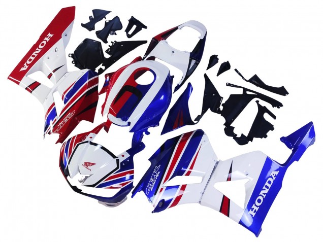 2013-2023 Honda CBR600RR Motorcycle Fairing - White Red Blue