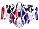 2013-2023 Honda CBR600RR Motorcycle Fairing - White Red Blue