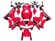 2013-2023 Honda CBR600RR Motorcycle Fairings - Red White Black