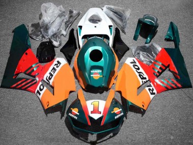 2013-2023 Honda CBR600RR Motorcycle Fairings - Orange White Red Glossy Black Dark Green Repsol 1