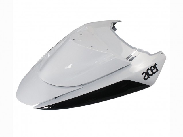 2004-2005 Kawasaki ZX10R Motorcycle Fairing - Black White