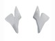 2004-2005 Kawasaki ZX10R Motorcycle Fairing - Black White