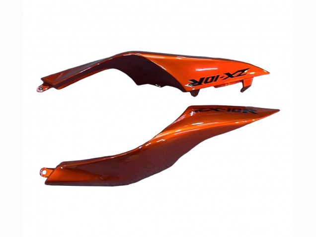 2008-2010 Kawasaki ZX10R Motorcycle Fairings - Burnt Orange Black