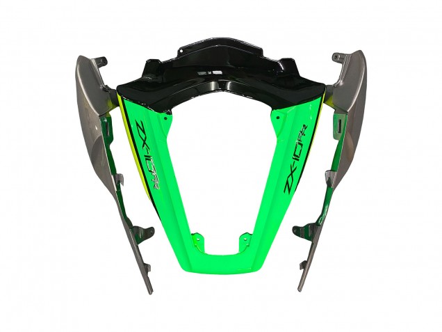 2011-2015 Kawasaki ZX10R Motorcycle Fairings - Green Yellow Black White Elf Monster