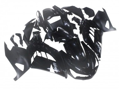 2012-2024 Glossy Black Matte Black White Ninja Kawasaki ZX14R ZZR1400 Motorcycle Fairing