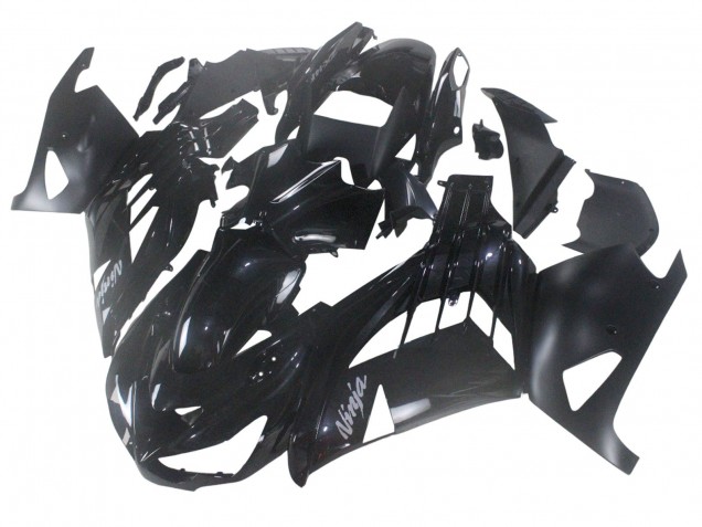 2012-2024 Glossy Black Matte Black White Ninja Kawasaki ZX14R ZZR1400 Motorcycle Fairing