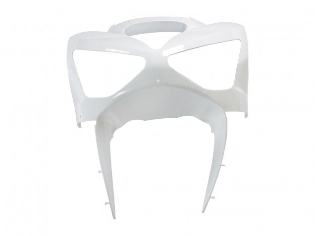 2003-2004 Kawasaki ZX6R Motorcycle Fairings - White Black Decals