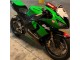2005-2006 Kawasaki ZX6R Motorcycle Fairings - Green Red Black Elf 66