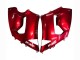 2005-2006 Kawasaki ZX6R Motorcycle Fairings - Red Black