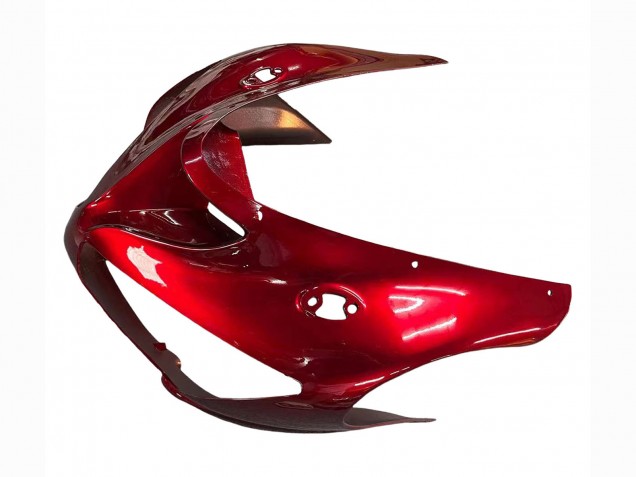 2005-2006 Kawasaki ZX6R Motorcycle Fairings - Red Black
