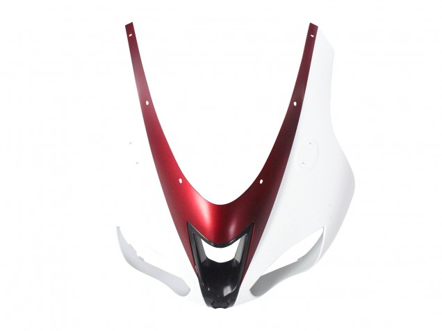 2007-2008 Kawasaki ZX6R Motorcycle Fairing - White Red