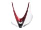 2007-2008 Kawasaki ZX6R Motorcycle Fairing - White Red