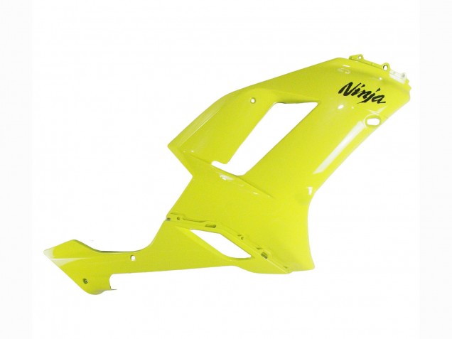 2007-2008 Kawasaki ZX6R Motorcycle Fairings - Yellow Ninja