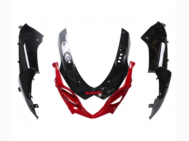 2009-2016 Suzuki GSXR 1000 Motorcycle Fairing Kits - Glossy Black Red