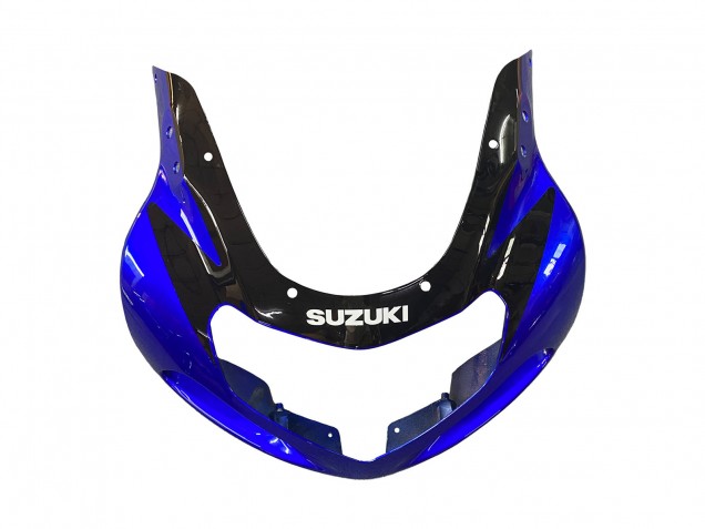 2001-2003 Suzuki GSXR 600 / GSXR 750 Motorcycle Fairings - Blue Yellow Glossy Black