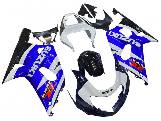 2001-2003 Suzuki GSXR 600 / GSXR 750 Motorcycle Fairings - Blue White Glossy Black Red