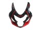 2004-2005 Suzuki GSXR 600 / GSXR 750 Motorcycle Fairings - Glossy Black Red Jordan Michelin