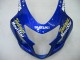 2004-2005 Blue White Yellow Green Telefonica Motul MoviStar Suzuki GSXR 600 / GSXR 750 Motorcycle Fairings