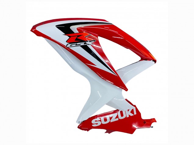 2008-2010 Suzuki GSXR 600 / GSXR 750 Motorcycle Fairings - White Red Black
