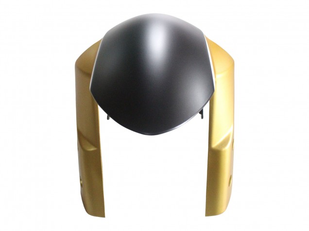 2008-2010 Suzuki GSXR 600 / GSXR 750 Motorcycle Fairings - Matte Black White Gold