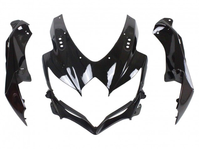 2008-2010 Suzuki GSXR 600 / GSXR 750 Motorcycle Fairings - Glossy Black Blue