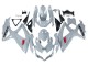 2008-2010 Suzuki GSXR 600 / GSXR 750 Motorcycle Fairings - Glossy Grey