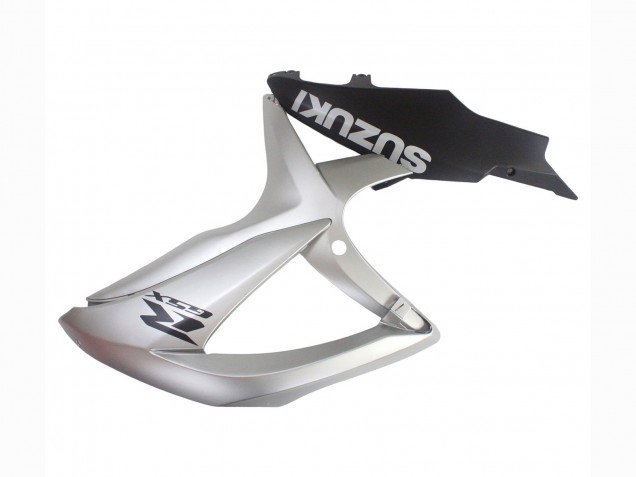 2008-2010 Suzuki GSXR 600 / GSXR 750 Motorcycle Fairings - Silver Matte Black