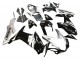 2011-2024 Suzuki GSXR 600 / GSXR 750 Motorcycle Fairing - Glossy Black Silver