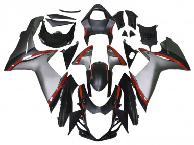 2011-2024 Suzuki GSXR 600 / GSXR 750 Motorcycle Fairings - Blue White Black