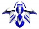 2015-2018 Yamaha YZF R3/R25 Motorcycle Fairings - White Blue Black Racing